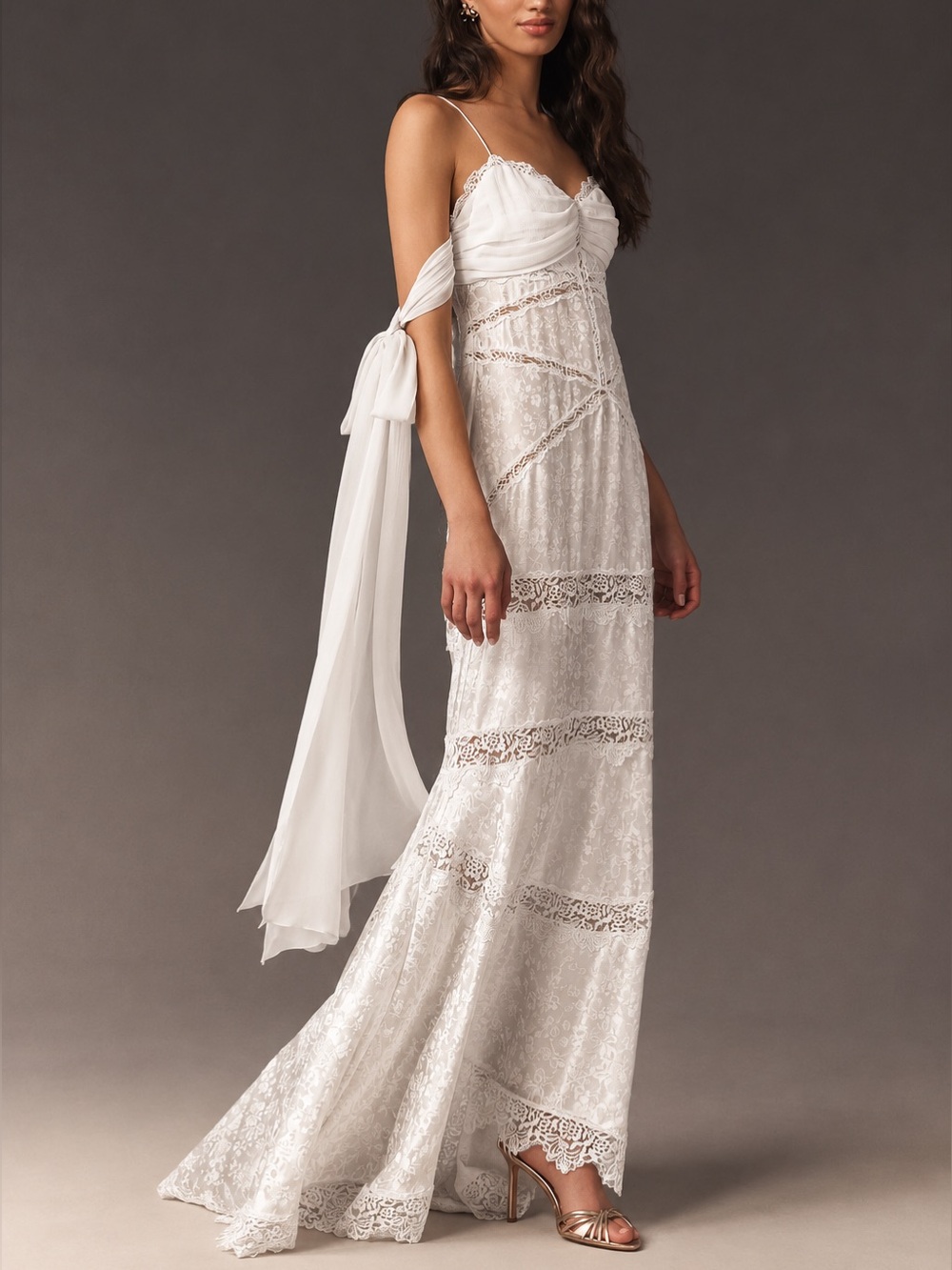For Love And Lemons Rita lace gown